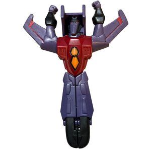 Transformers Animated Starscream toy loose McDonalds 2008 Decepticon